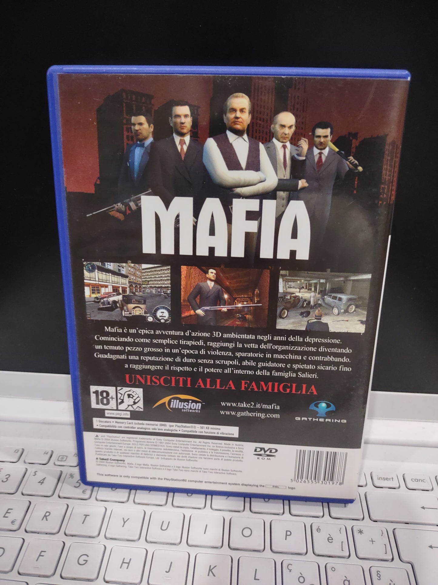 Gioco Ps2 PlayStation mafia 1