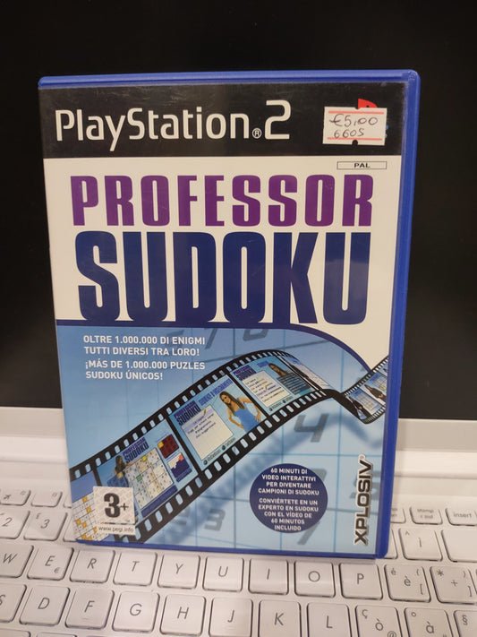 Gioco Ps2 PlayStation professor sudoku