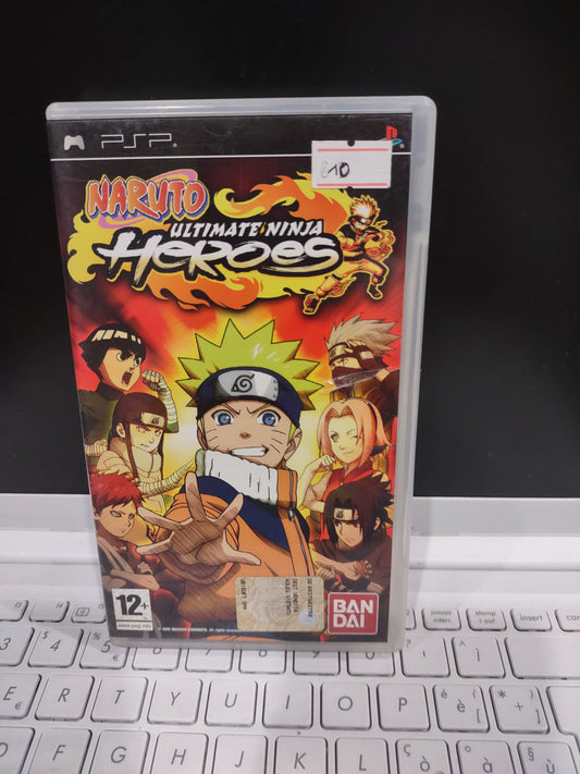 Gioco PSP PlayStation Naruto ultimate ninja Heroes