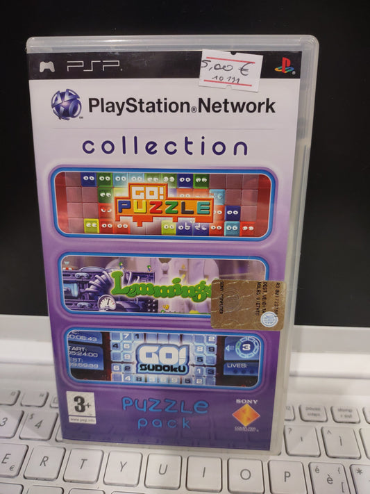 Gioco PSP PlayStation network collection puzzle pack