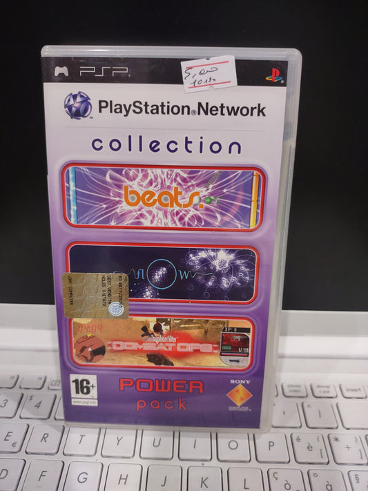 Gioco PSP PlayStation network collection Power pack