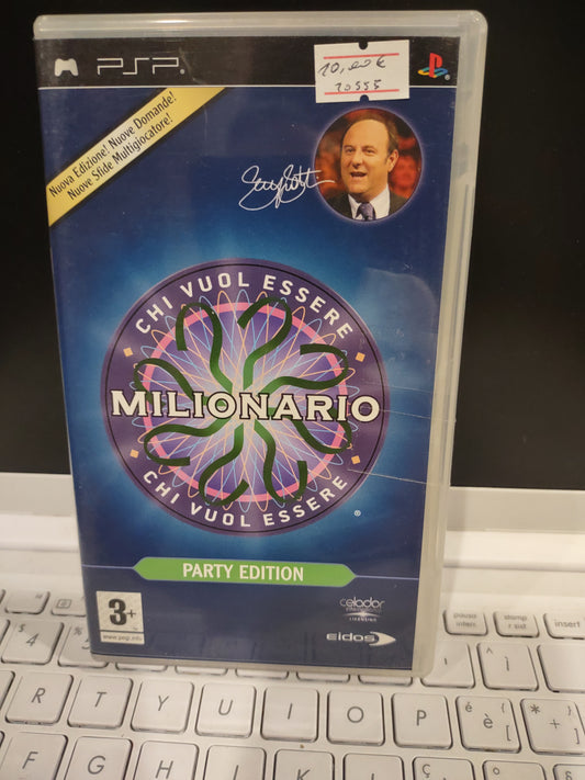 Gioco PSP PlayStation Chi vuol essere milionario party edition