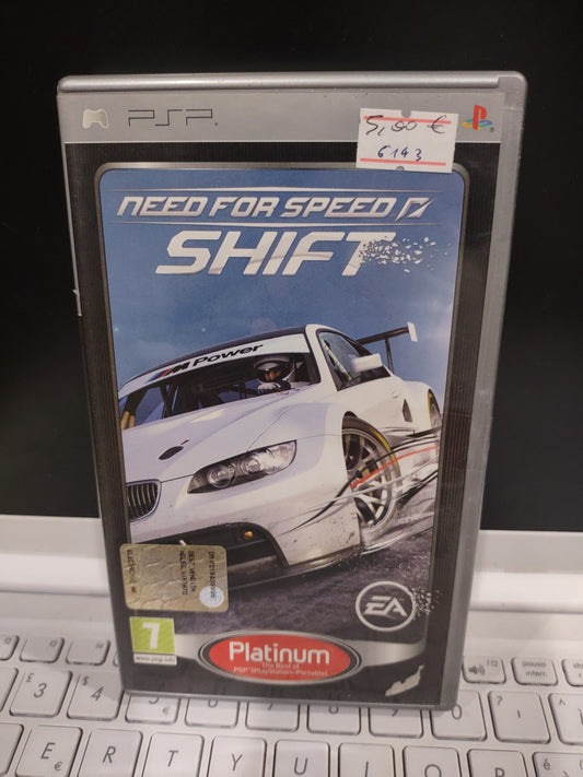 Gioco PSP PlayStation Need for Speed shift Platinum