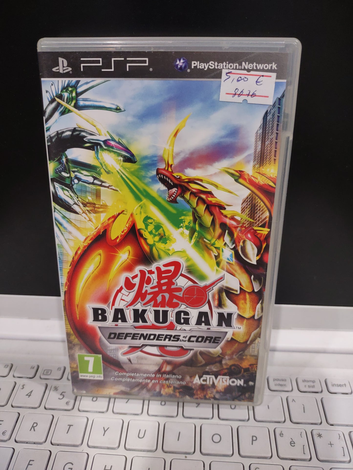 Gioco PSP PlayStation Bakugan defenders of the core