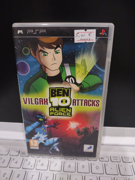 Gioco PSP PlayStation Ben 10 Alien Force vilgax attacks