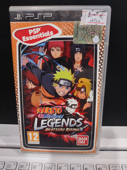 Gioco PSP PlayStation Naruto Shippuden Legends akatsuki rising