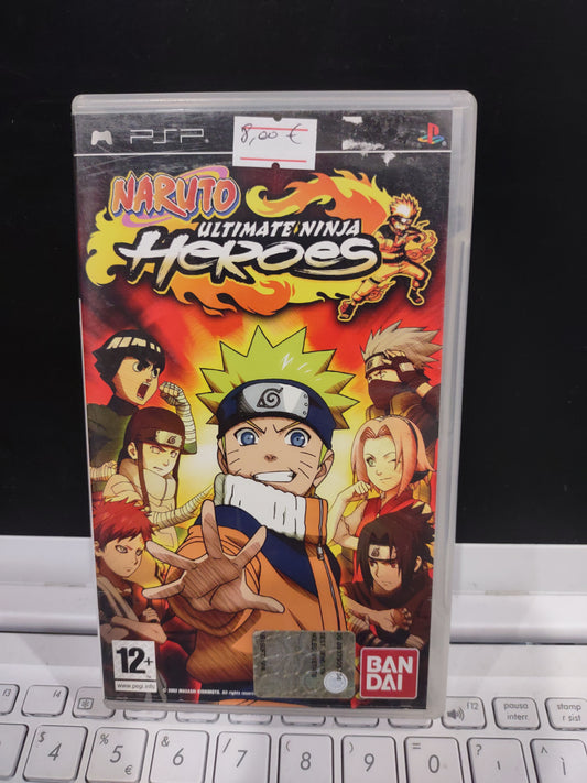 Gioco PSP PlayStation Naruto ultimate ninja Heroes