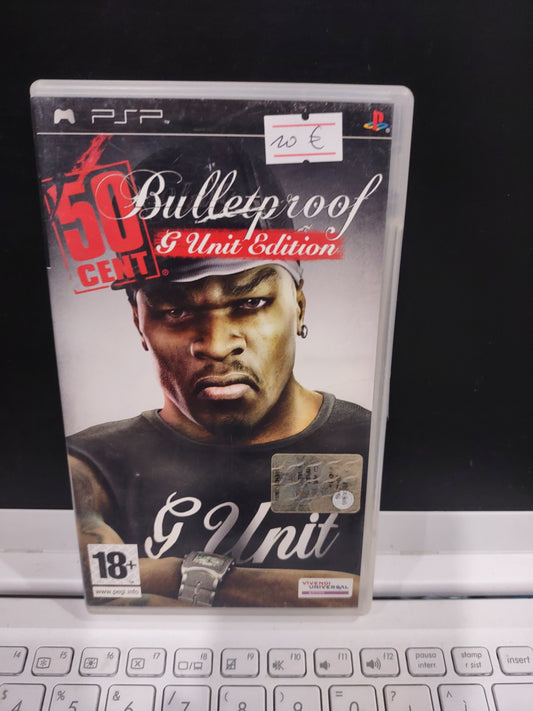 Gioco PSP PlayStation 50 cent bulletproof unit edition