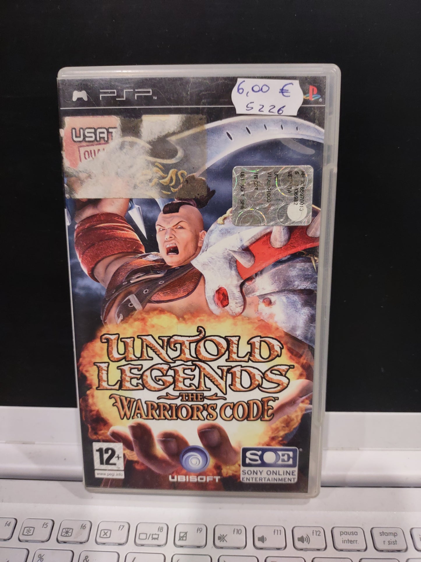 Gioco PSP PlayStation untold Legends the warriors code