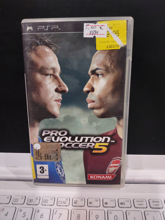 Gioco PSP PlayStation Pro Evolution soccer 5 PES