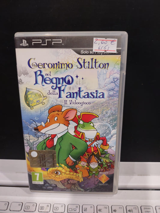 Gioco PSP PlayStation Geronimo Stilton nel regno della fantasia