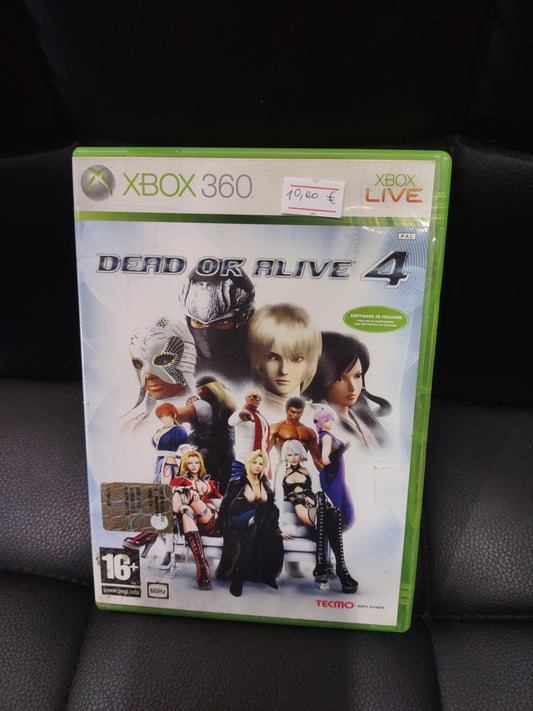 Gioco Xbox 360 dead or Alive 4 italiano