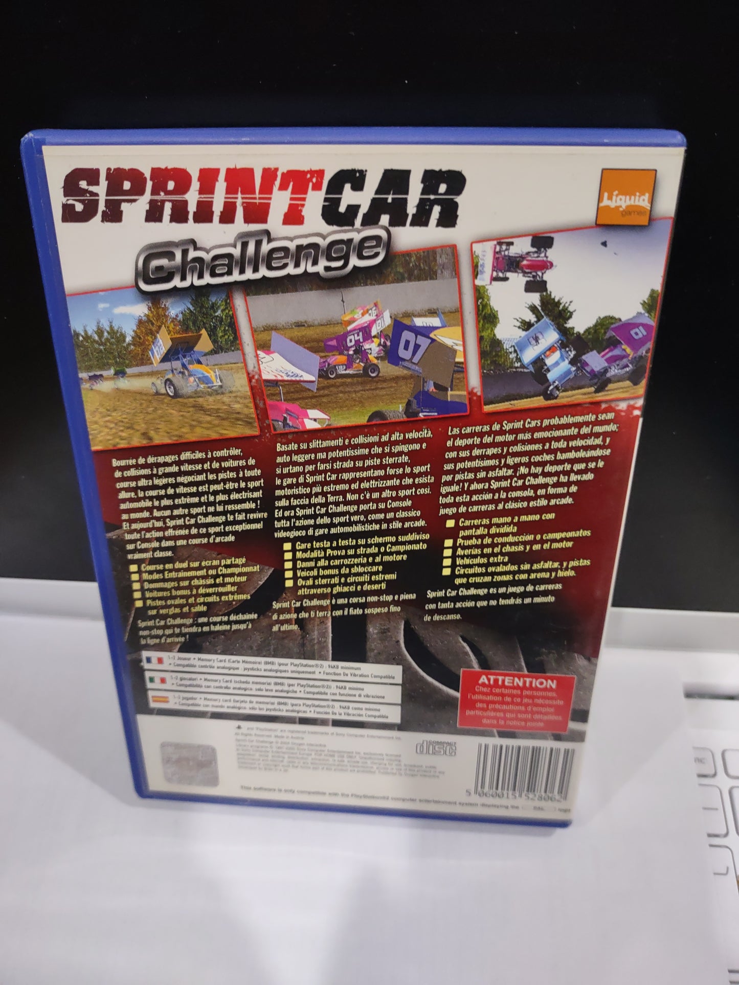 Gioco ps2 PlayStation sprint car challenge