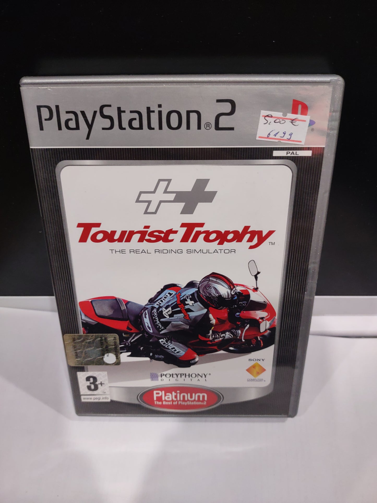 Gioco PS2 PlayStation tourist Trophy the real riding simulator