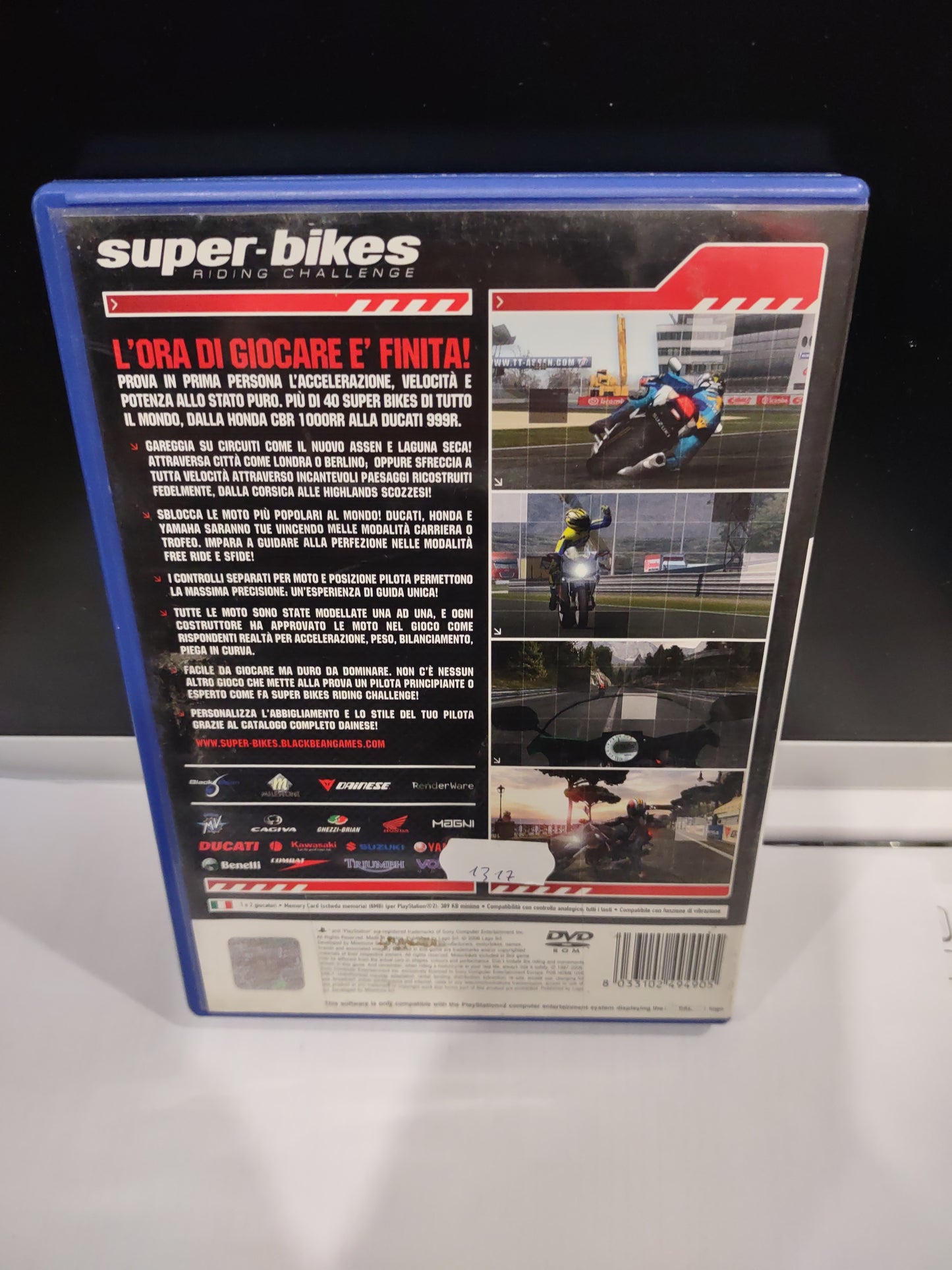 Gioco PS2 PlayStation superbikes riding challenge