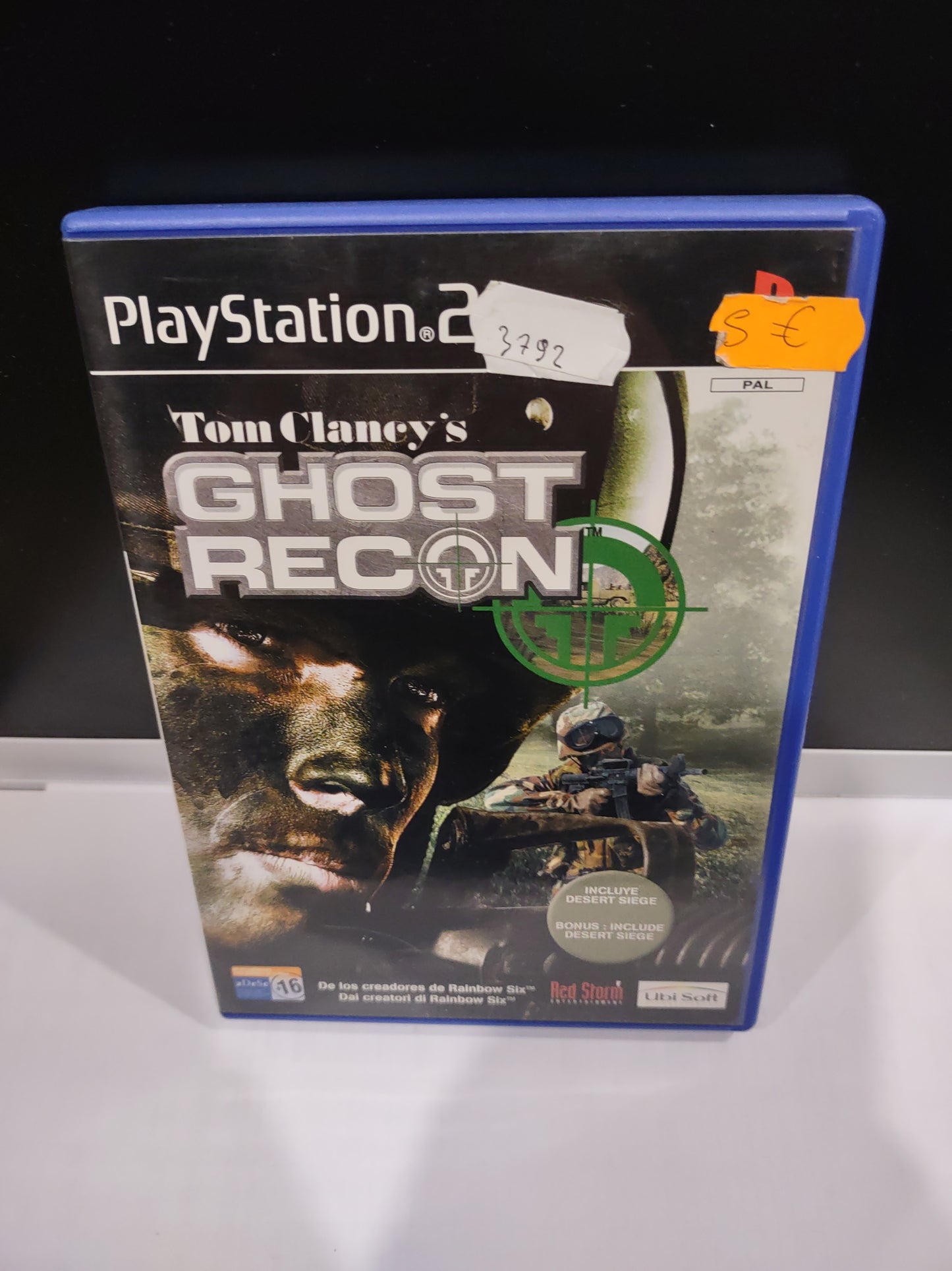 Gioco PS2 PlayStation Tom clancy's Ghost recon