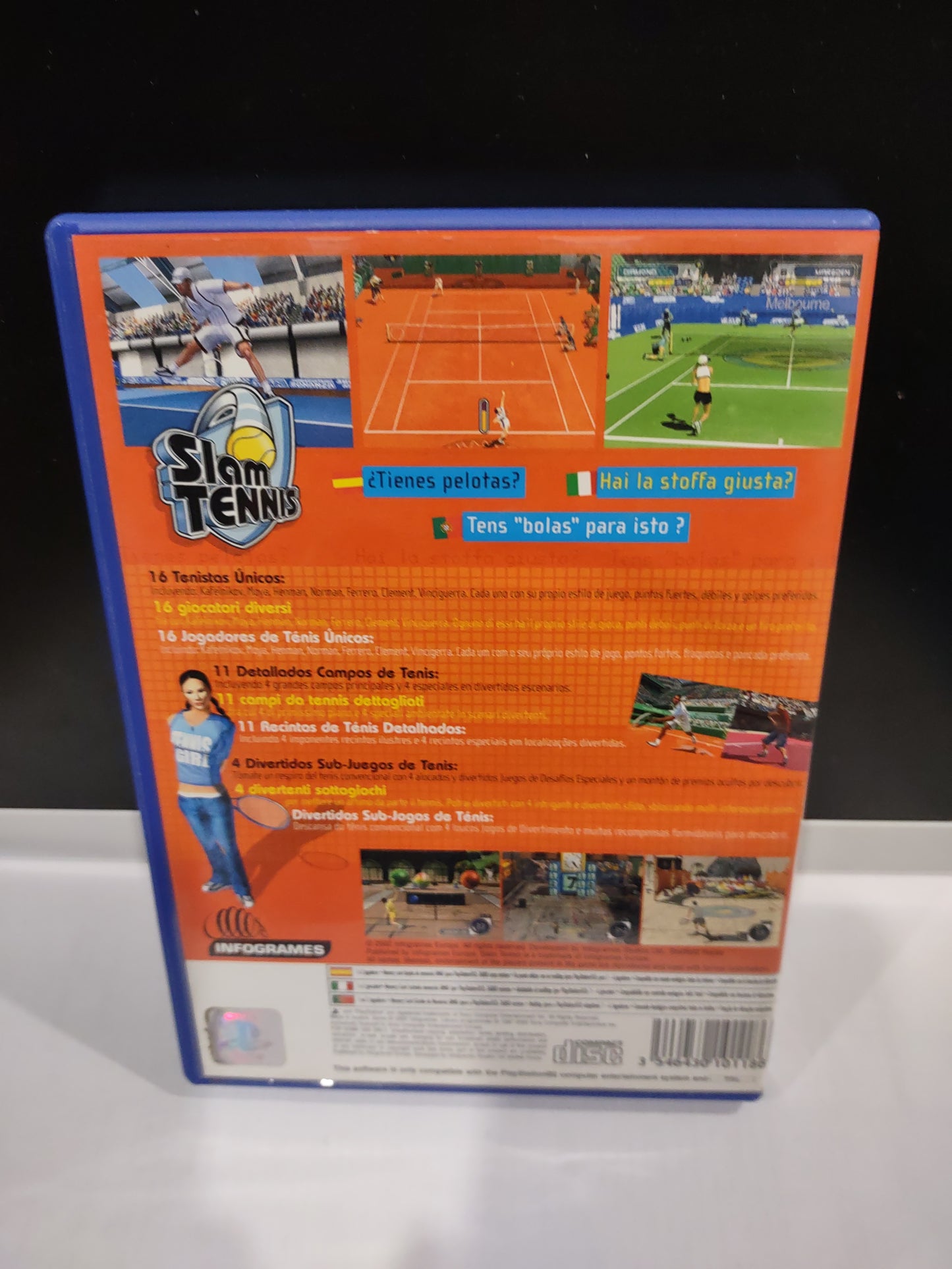 Gioco PS2 PlayStation slam tennis