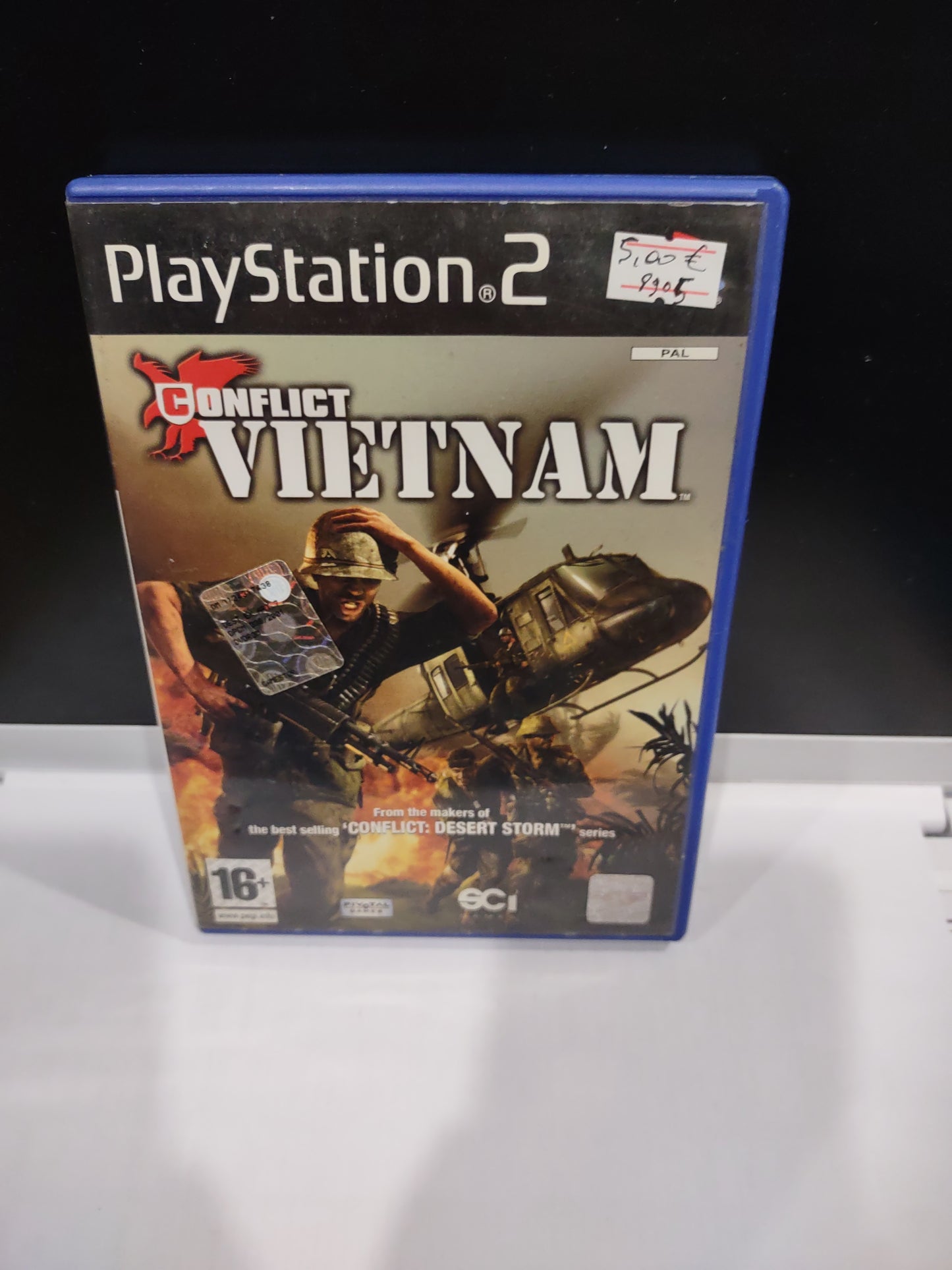Gioco PS2 PlayStation guerra conflict Vietnam