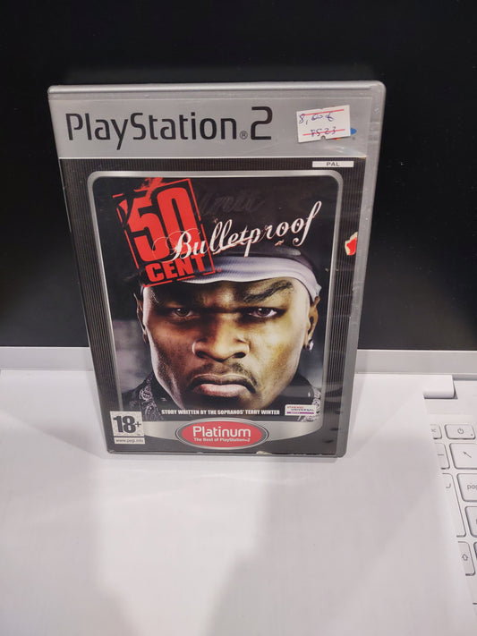 Il gioco PS2 PlayStation 50 cent bulletproof