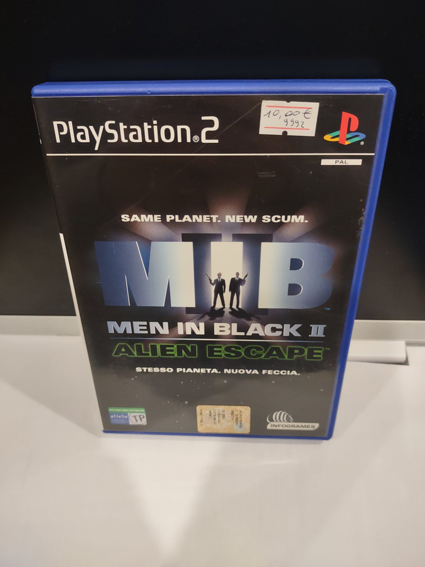 gioco PS2 PlayStation Men in Black 2 Alien  escape