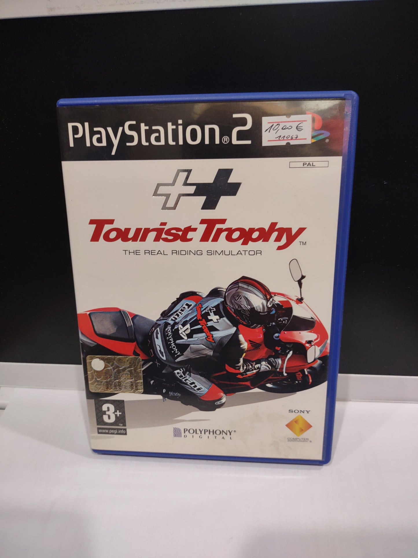 Gioco PS2 PlayStation tourist Trophy the real riding simulator