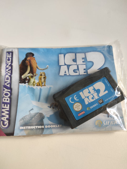 Gioco Nintendo gameboy advance ICE Age 2 l'era glaciale 2 con libretto