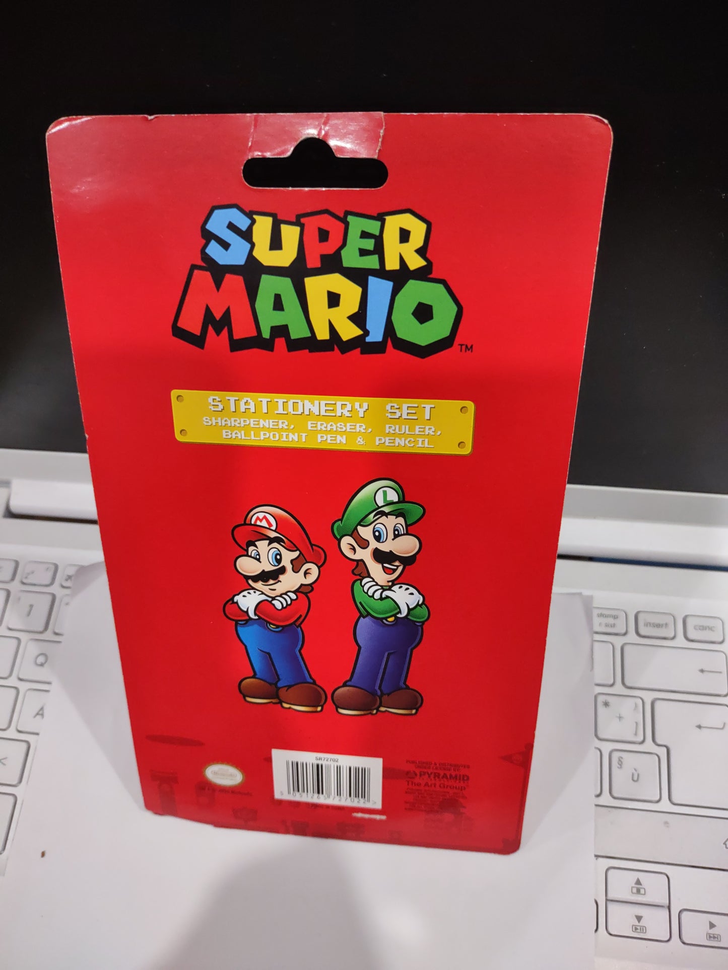 Set scuola kit stationery set super Mario Bros Nintendo