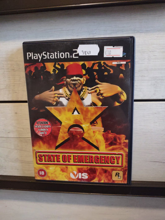 Gioco PS2 PlayStation State of Emergency ita