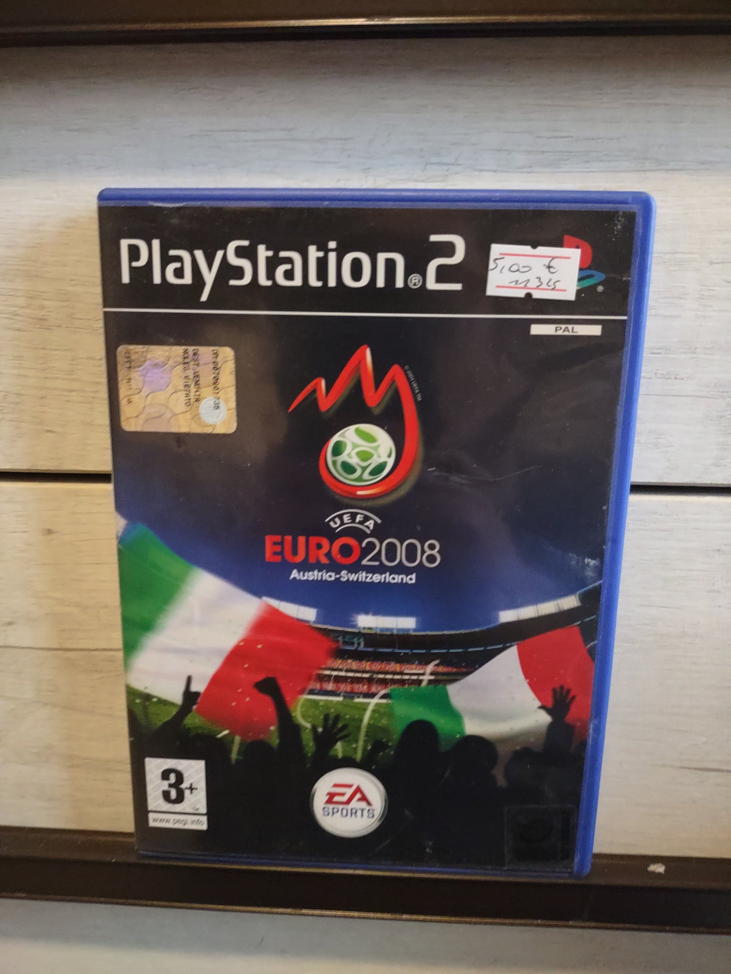 Gioco PS2 PlayStation uefa Euro 2008 calcio