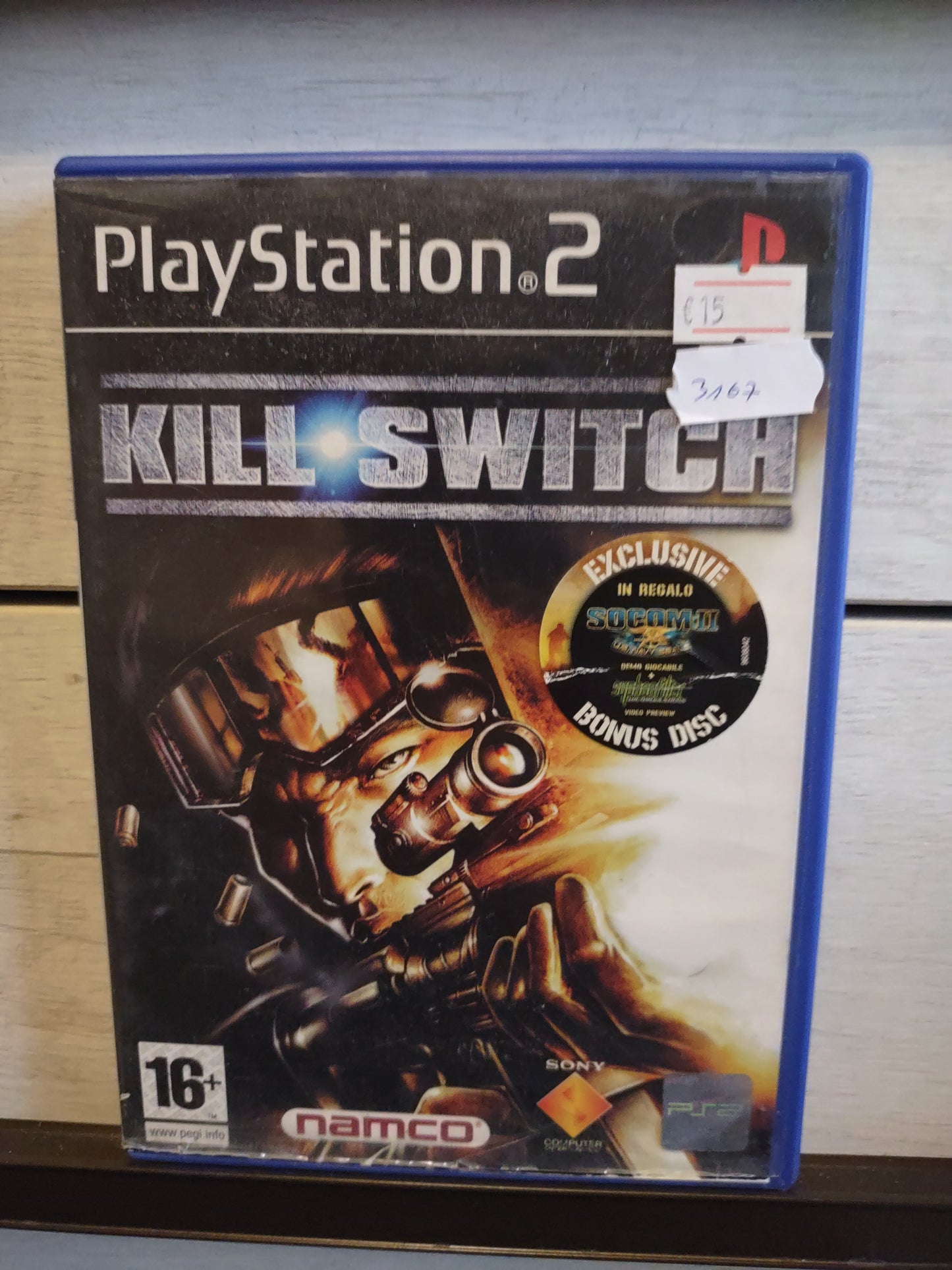 Gioco PS2 PlayStation 2 kill switch namco