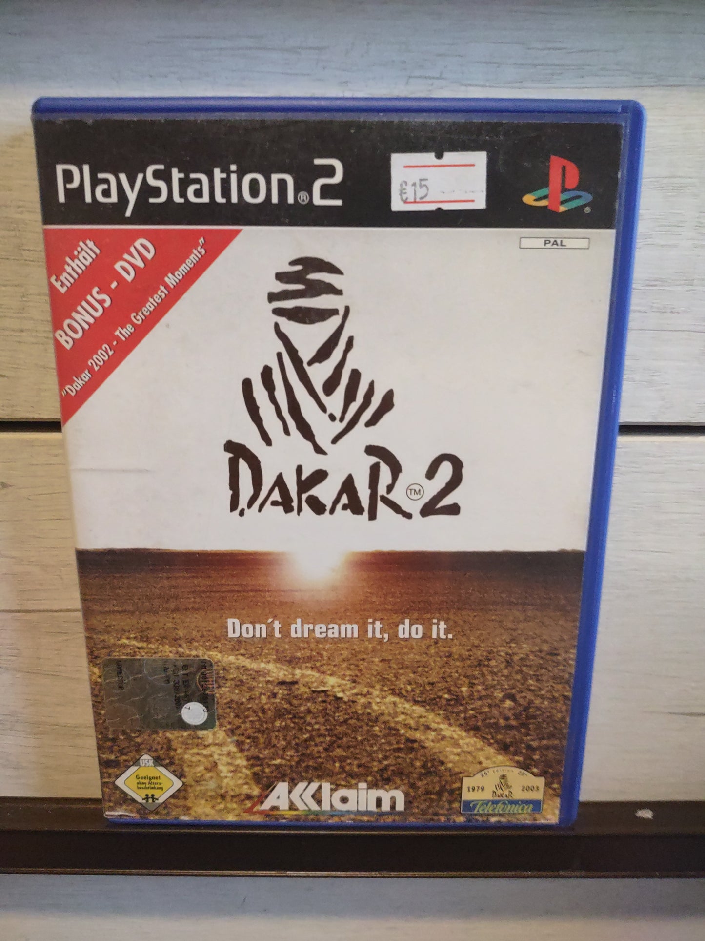 Gioco Ps2 PlayStation Dakar 2