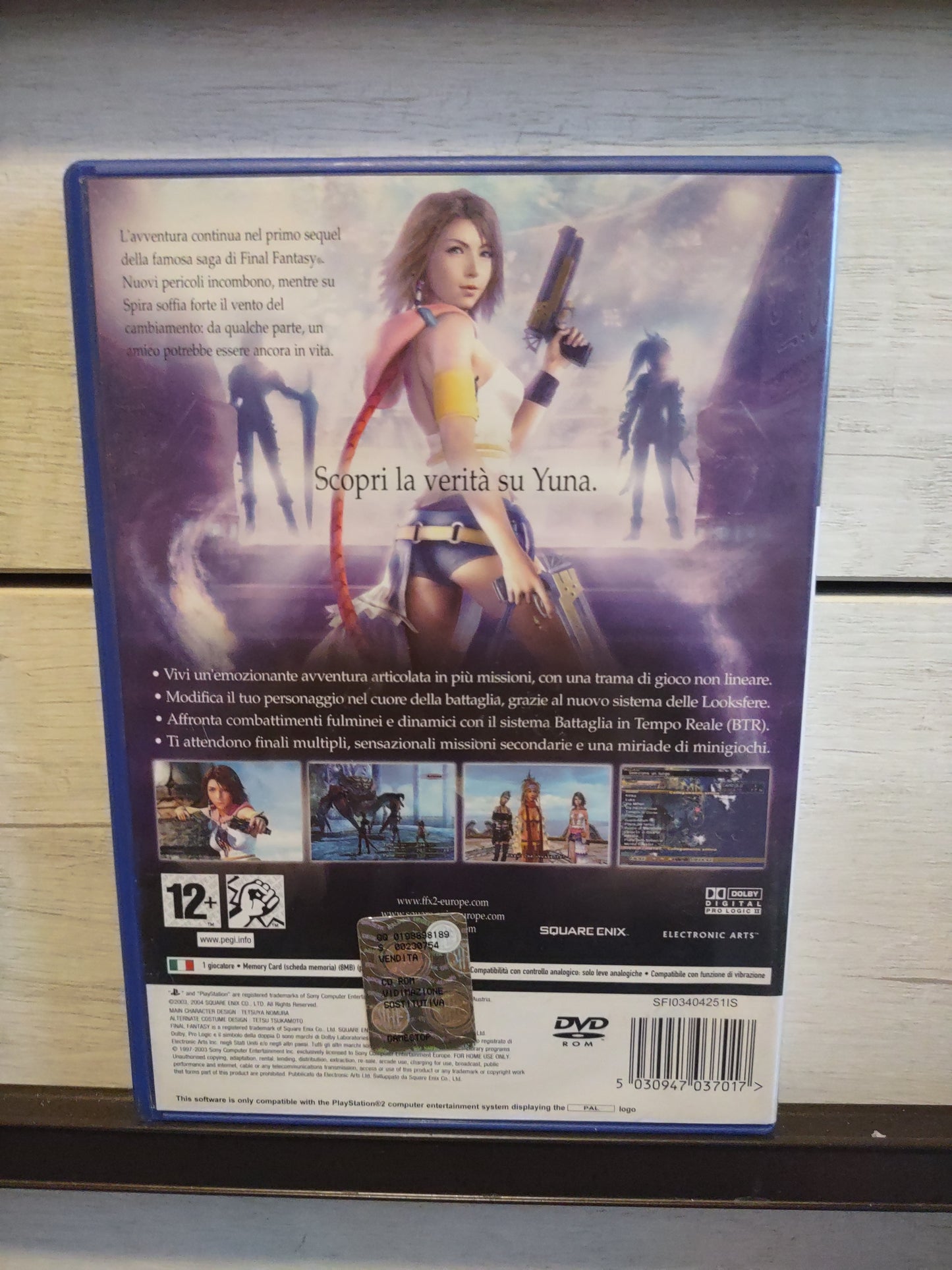 Gioco PS2 PlayStation final Fantasy x 2