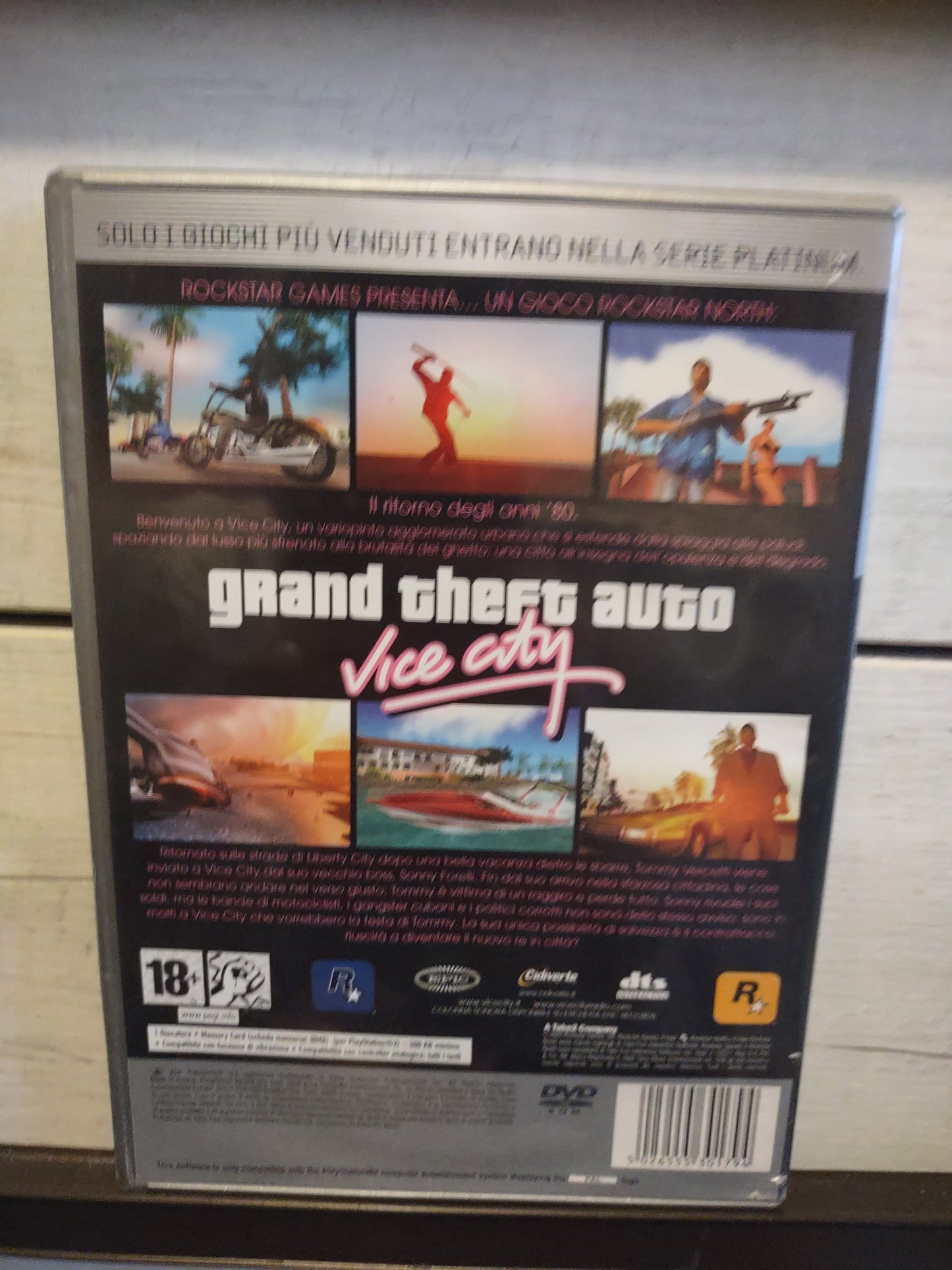 Gioco PlayStation 2 PS2 Grand theft auto vice city