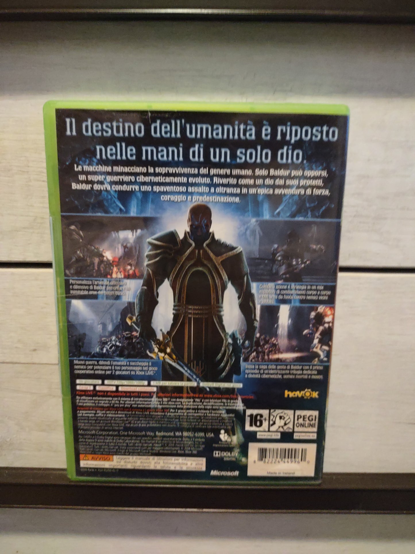 Gioco Xbox 360 too human ita