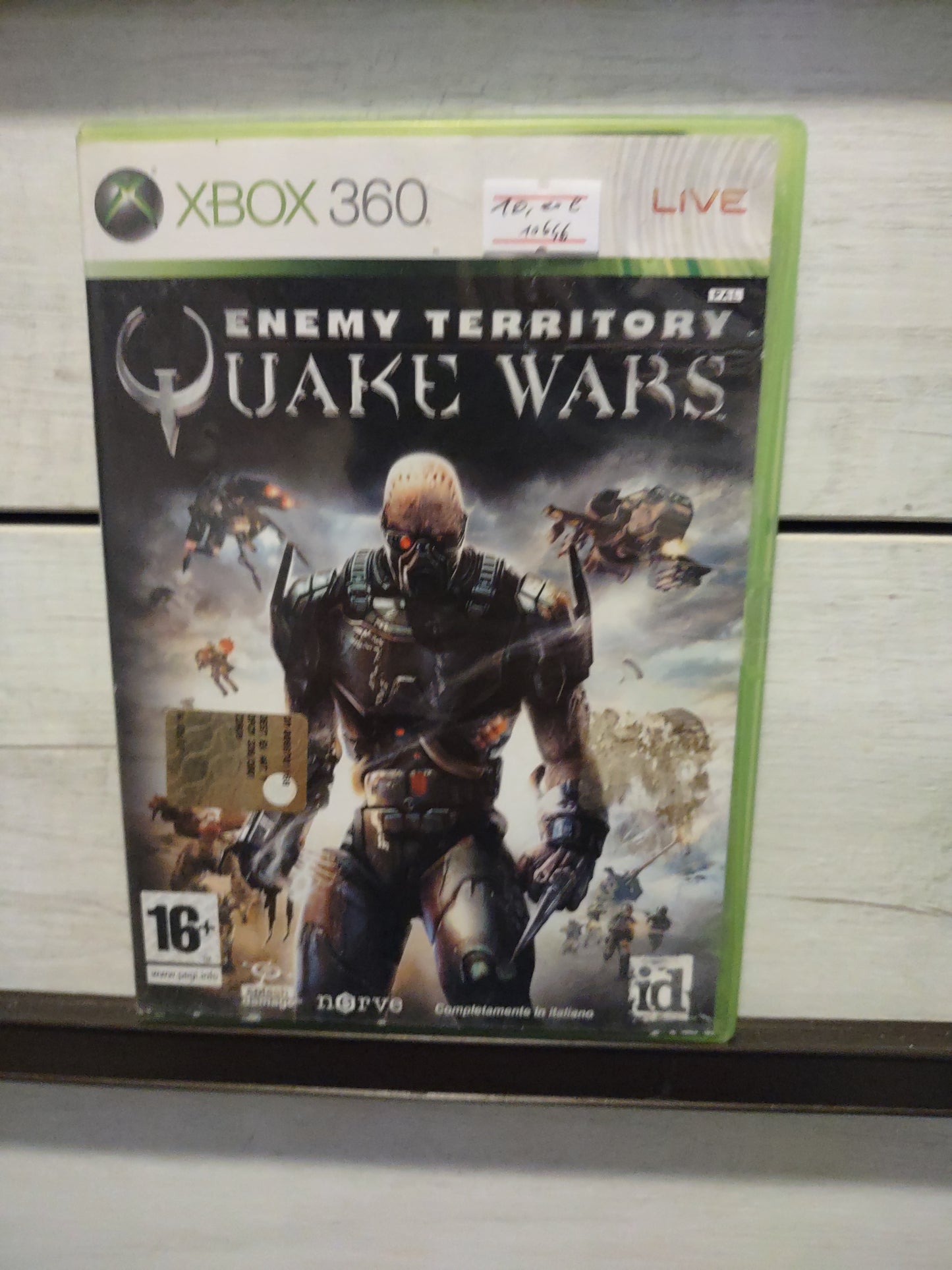 Gioco Xbox 360 enemy Territory Quake Wars
