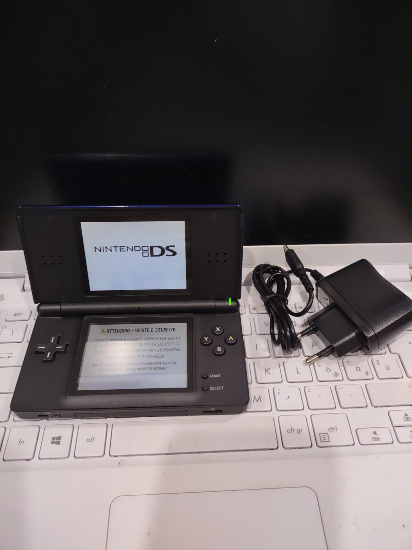 Console portatile Nintendo DS lite blu