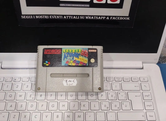 TETRIS ATTACK  SUPER NINTENDO PAL SNES PAL EUR loose cartuccia gioco