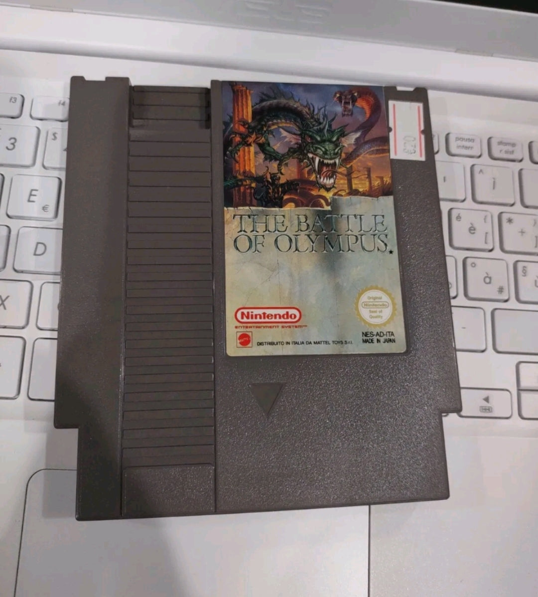Gioco Nintendo NES Loose The Battle Of Olympus PAL A ITA Mattel