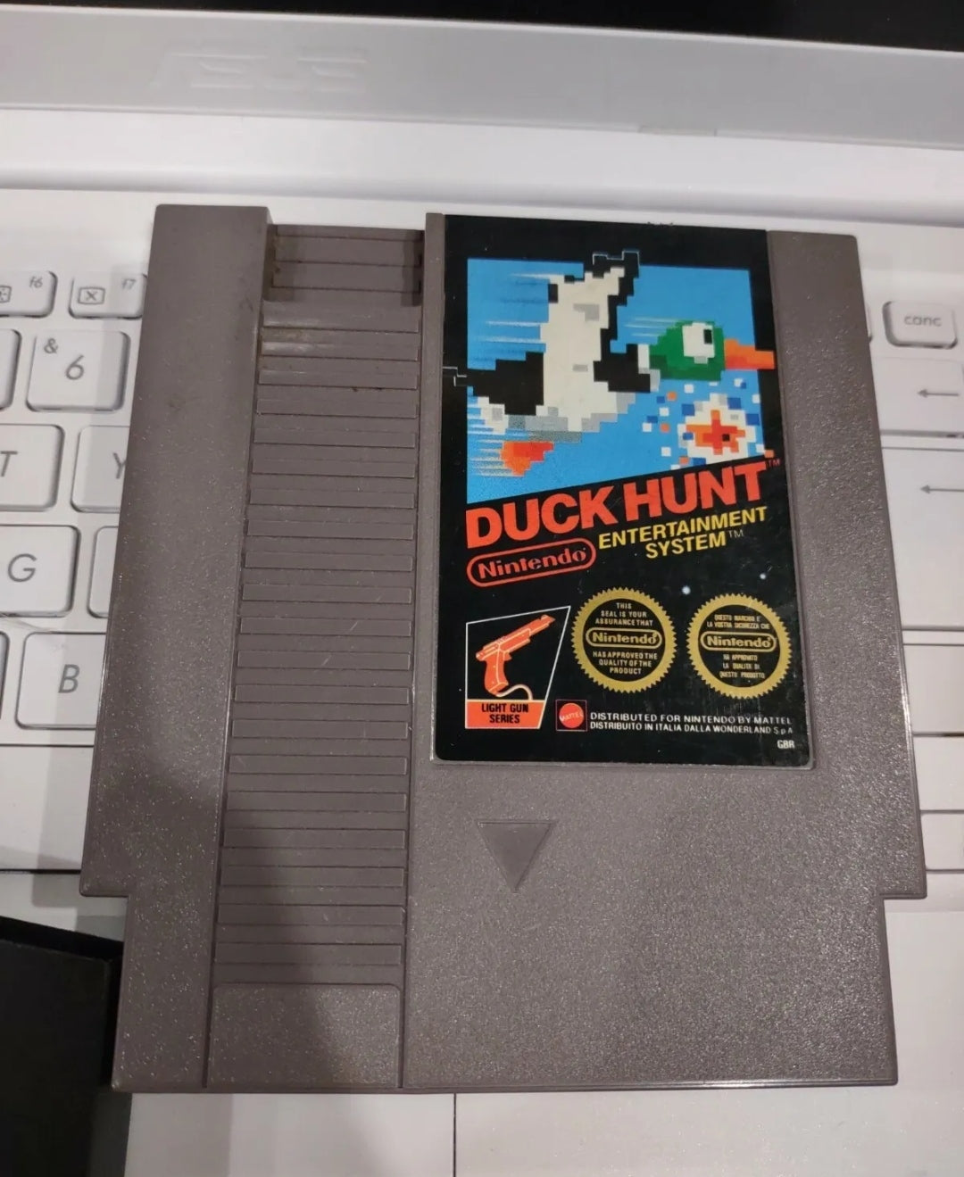 Gioco Nintendo NES Loose Duck Hunt Mattel PAL GBR ITA