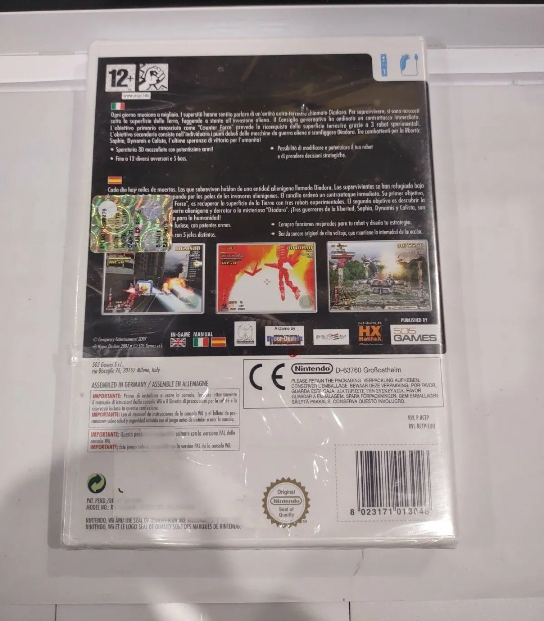 COUNTER FORCE NINTENDO WII EDIZIONE ITALIANA nuovo sigillato sealed