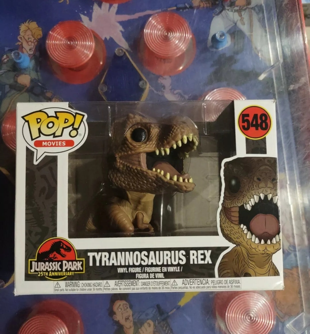 Funko Pop Movies 548 Tyrannosaurus Rex Jurassic Park 25th Anniversary