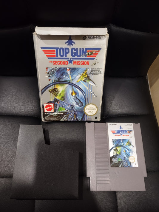 Gioco Nintendo Nes top gun the second Mission konami Mattel