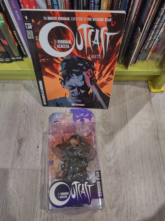 Action figure outcast + fumetto N1 italiano