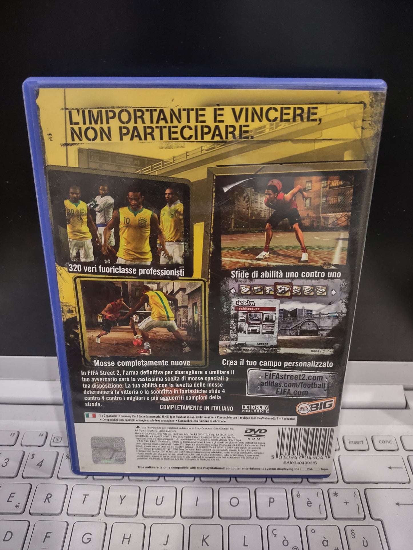 Gioco PS2 PlayStation FIFA street 2 calcio