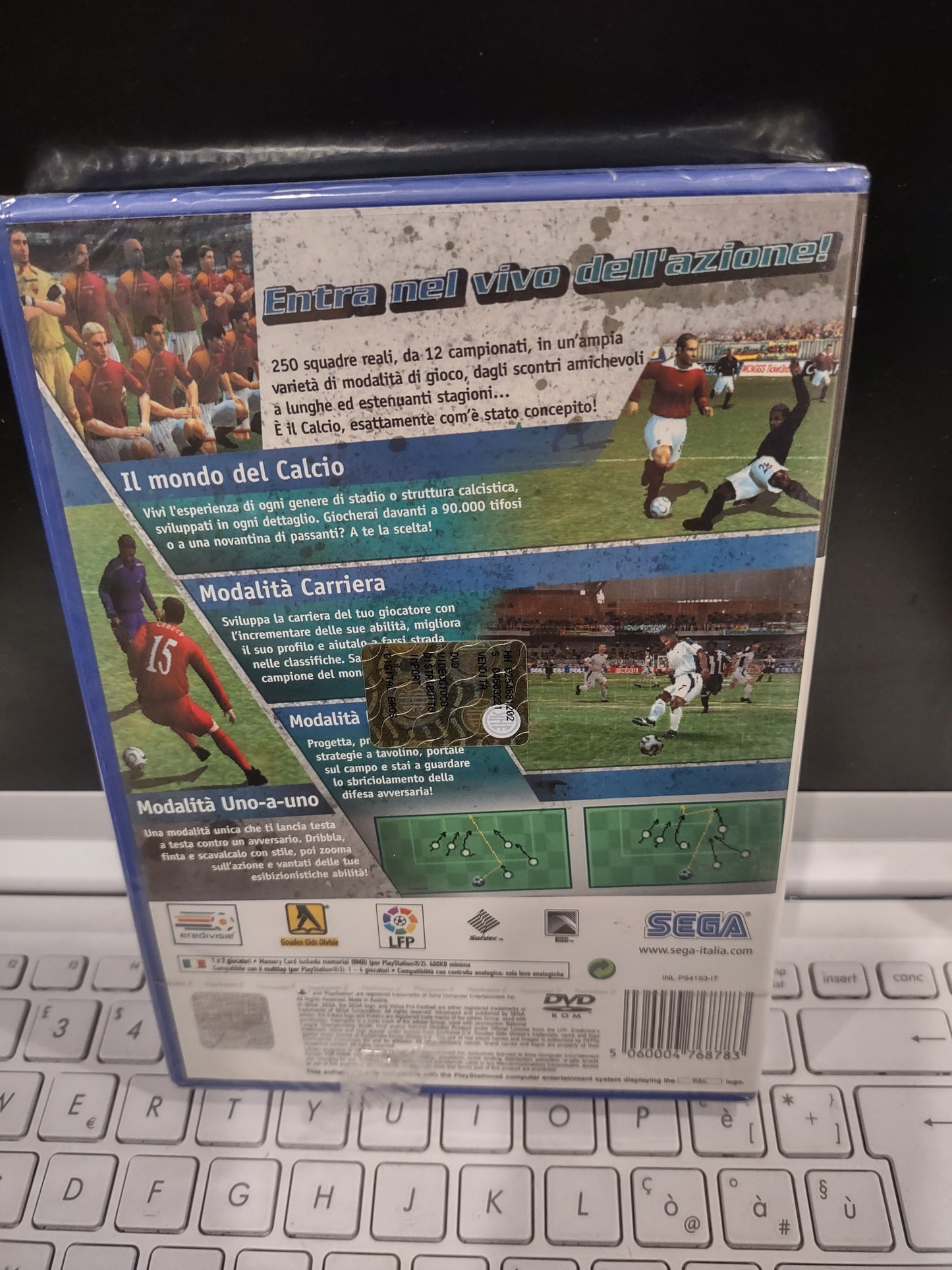 Gioco PS2 PlayStation virtua Pro football