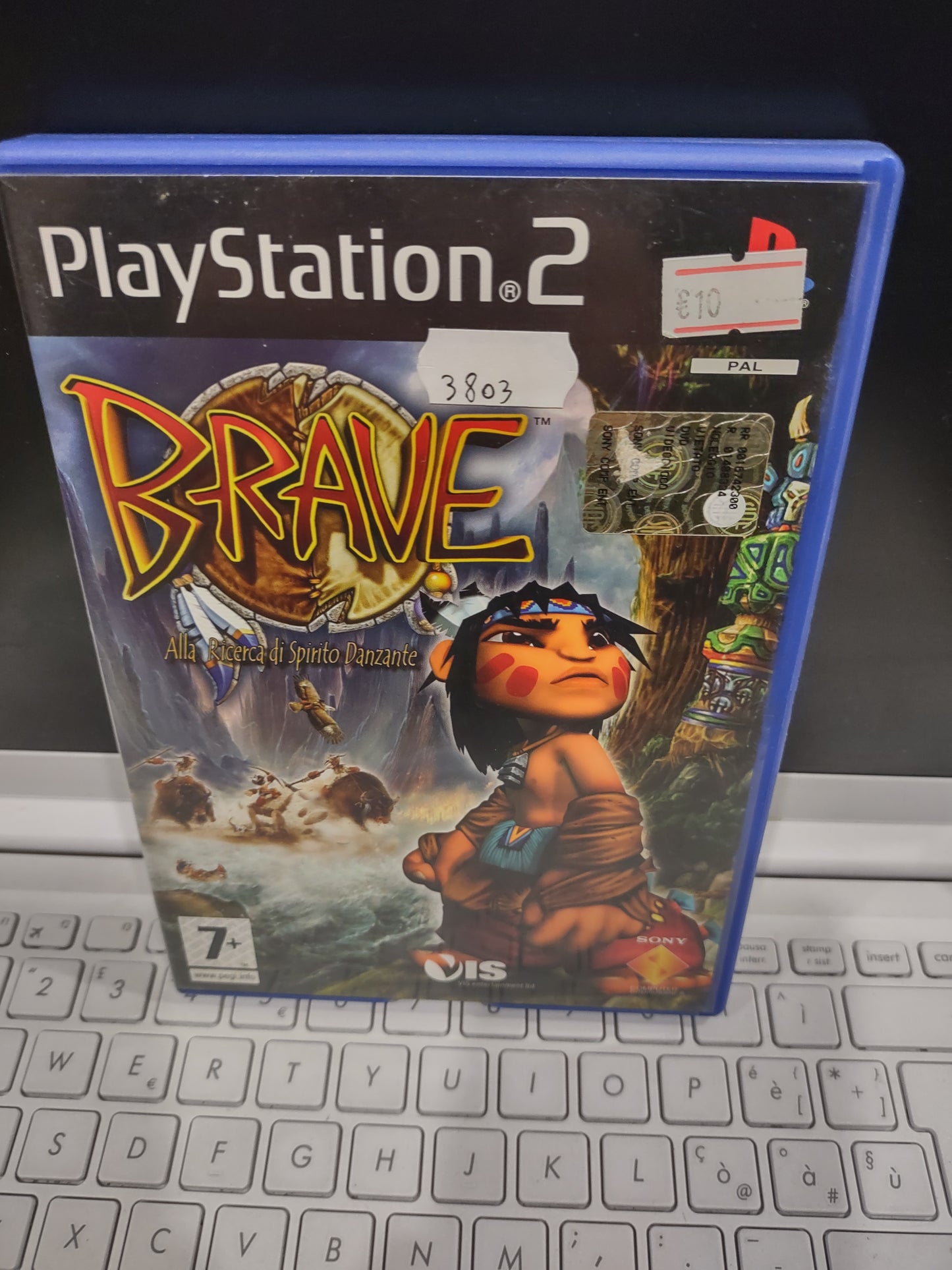 Gioco PS2 PlayStation brave alla ricerca di spirito danzante