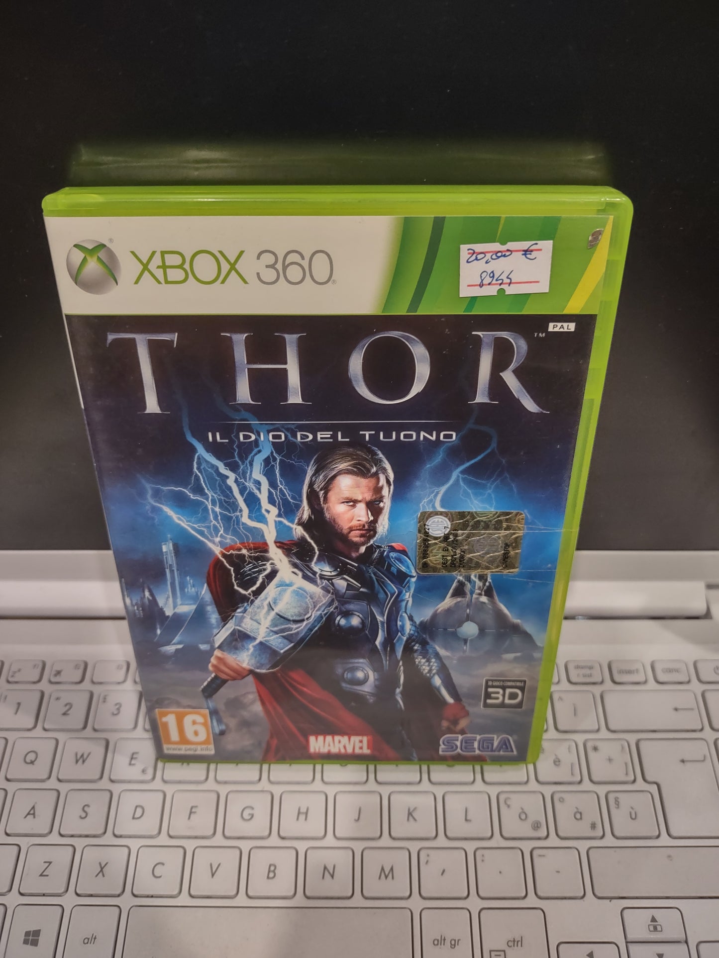 Gioco Xbox 360 Marvel Thor il dio del tuono