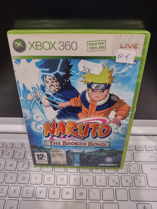 Gioco Xbox 360 Naruto the broken Bond