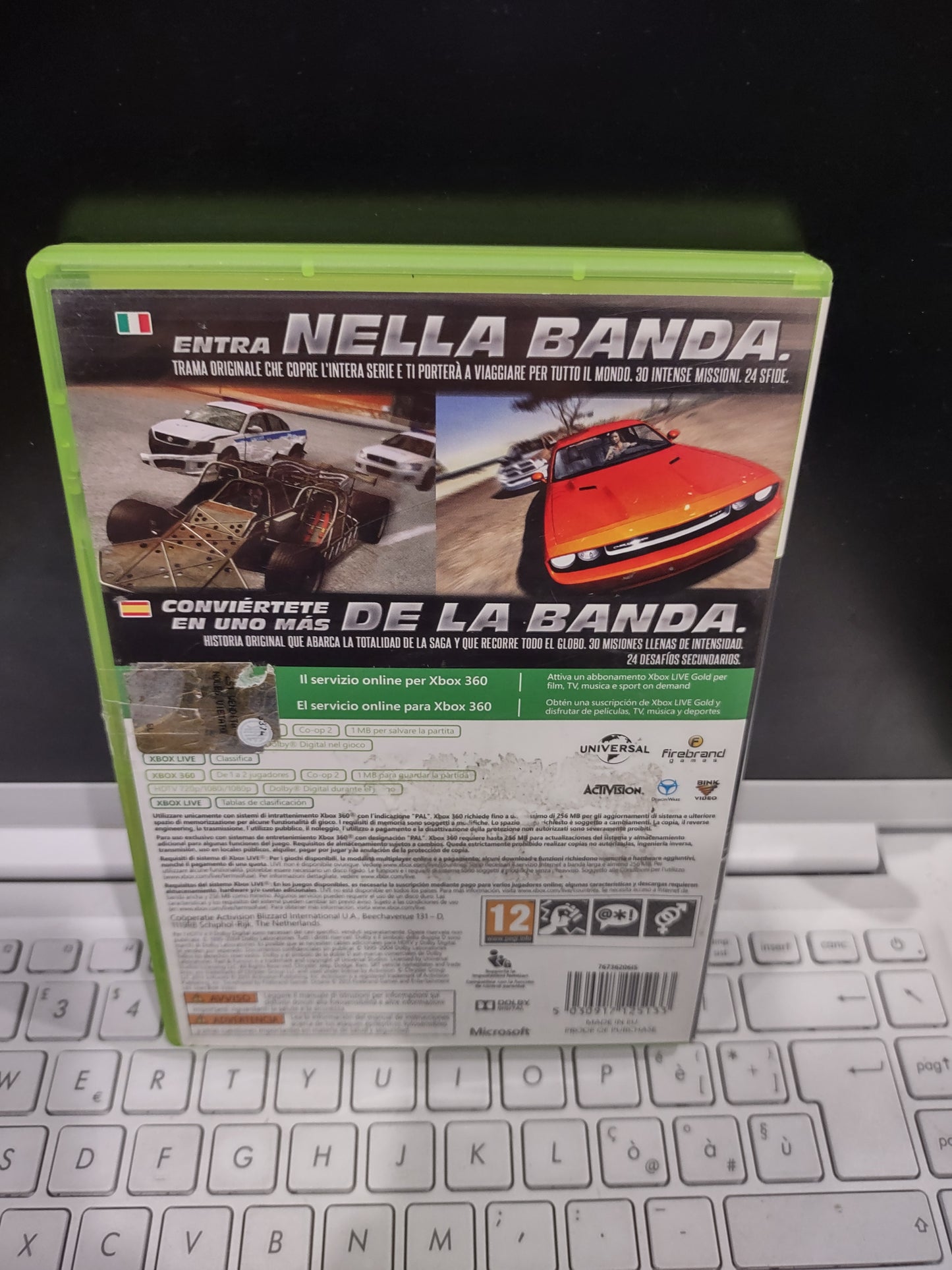 Gioco Xbox 360 fast & furious showdown