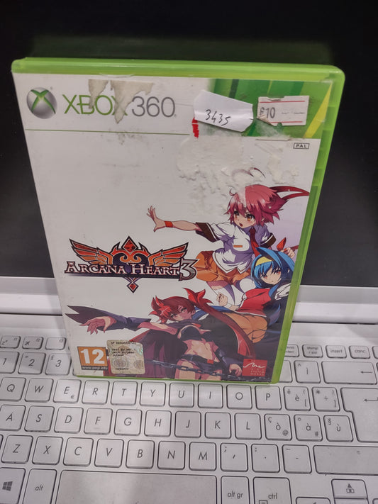Gioco xbox 360 arcana Heart 3